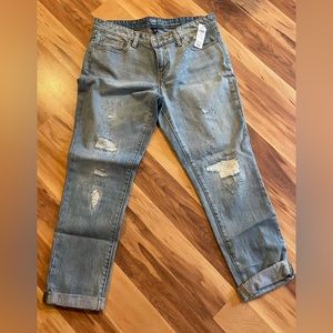 GAP Boyfriend Fit Cropped Jeans (Sz 10)